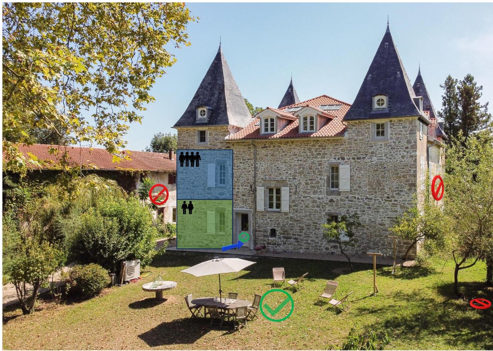 Chateau De Souhy Urcuit Exteriér fotografie